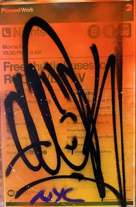 Black tag MTA Poster