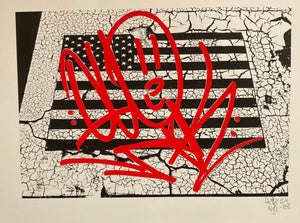 Flag PRINT #24 of 28  2018 Paris
