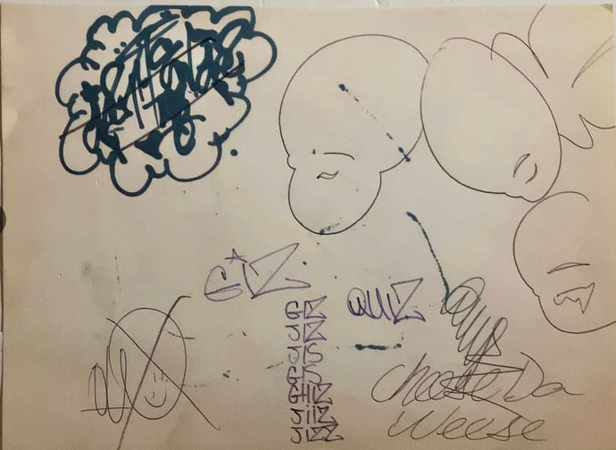 IZ THE WIZ Tag (Cross out by MIN One) 1982* QUIKs 1984