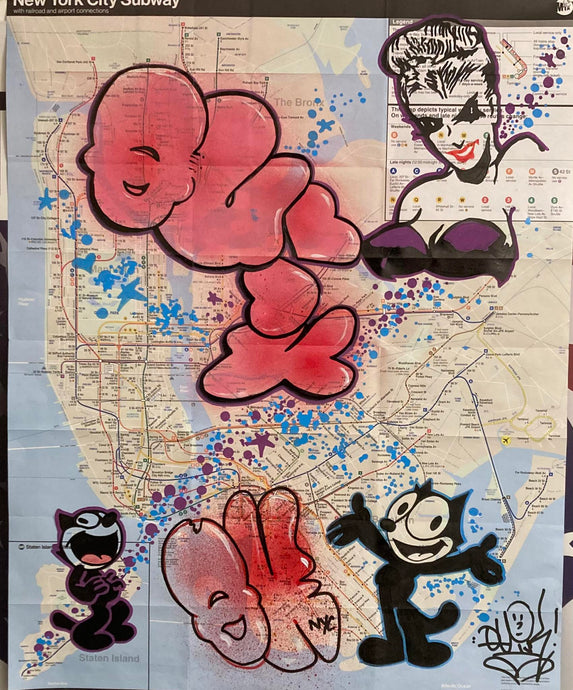 NYC Subway  Map 2025
