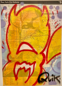 Yellow Q Devil Map